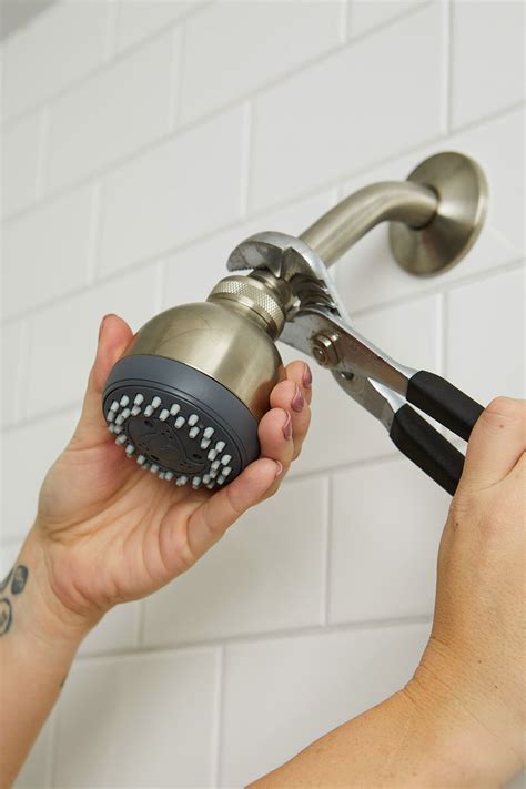 Step 3: Clean and Prepare the Shower Arm Shower Head